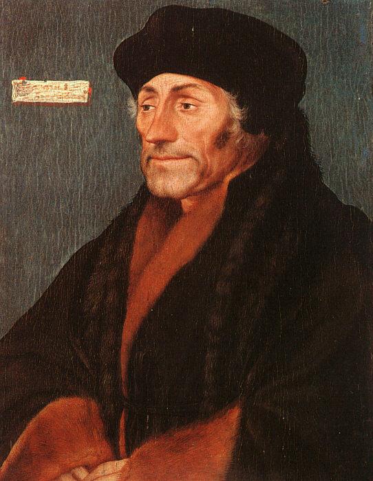 Hans Holbein Erasmus of Rotterdam